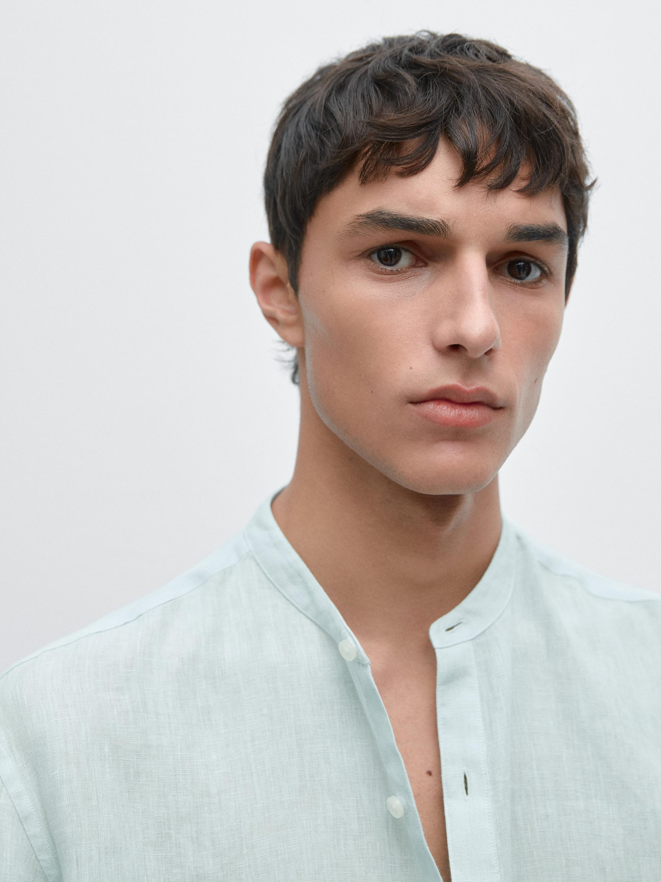 100% linen shirt